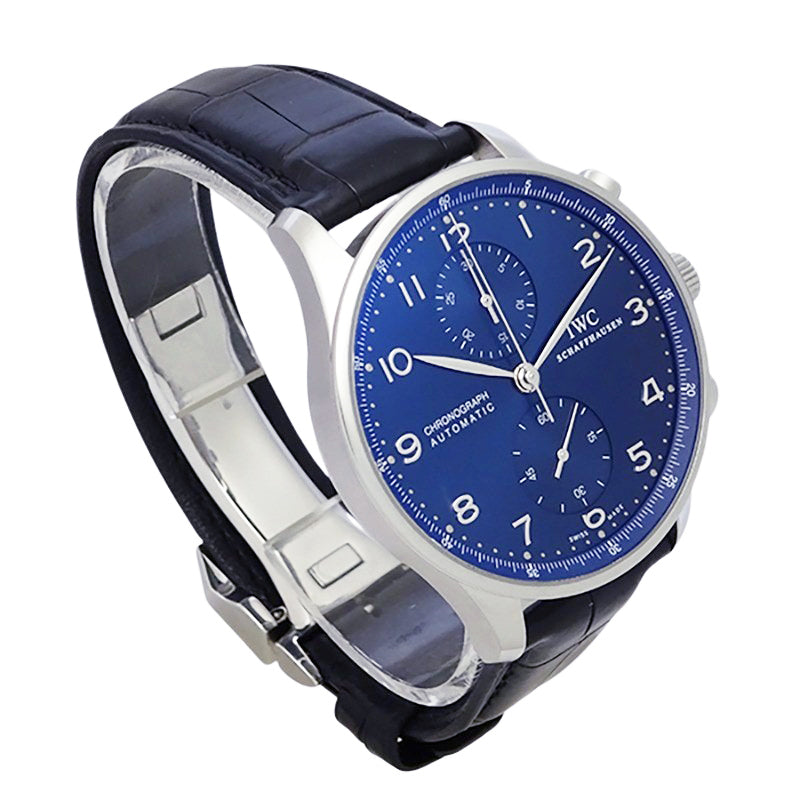 IWC アイダブルシー ポルトギーゼ クロノグラフ IW371491 メンズ 腕時計 【中古】
