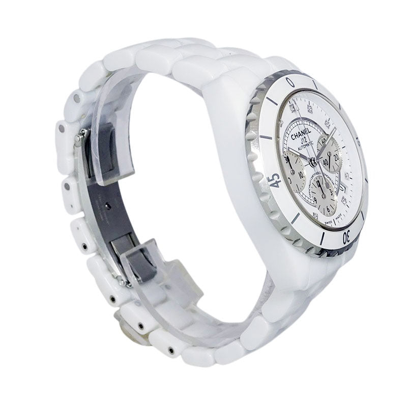CHANEL シャネル J12 クロノグラフ H2009 ホワイトセラミック