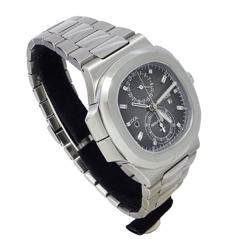 PATEK PHILIPPE パテックフィリップ ノーチラス トラベルタイムクロノグラフ 5990/1A-001 メンズ 腕時計【中古】