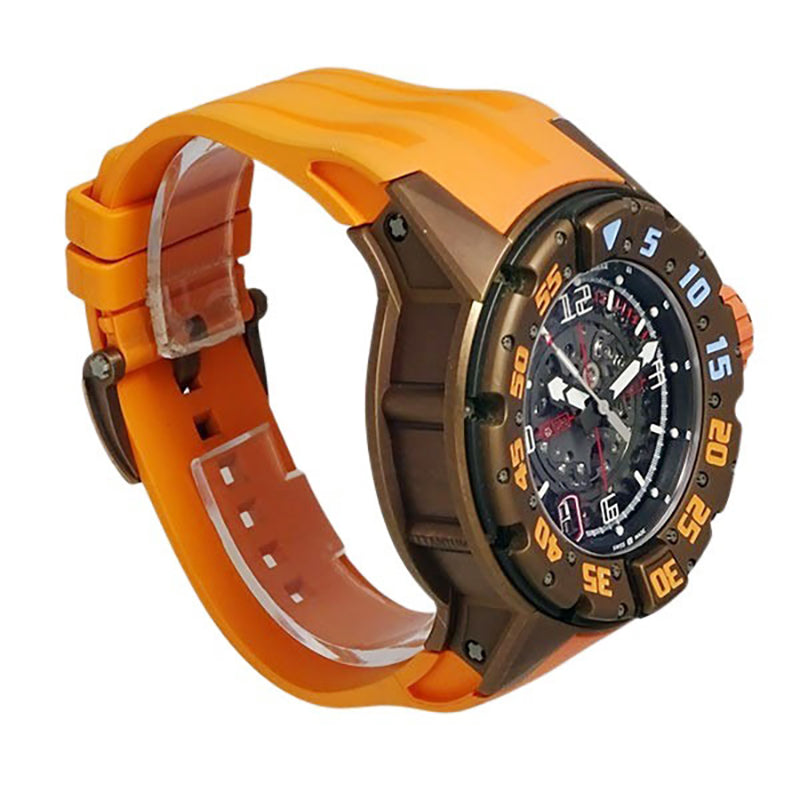 RM028 オートマティック ダイバー ブラウン PVD