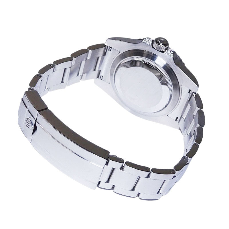 ROLEX ロレックス サブマリーナデイト 116610LN アフターサファイア&ダイヤモンドセッティング