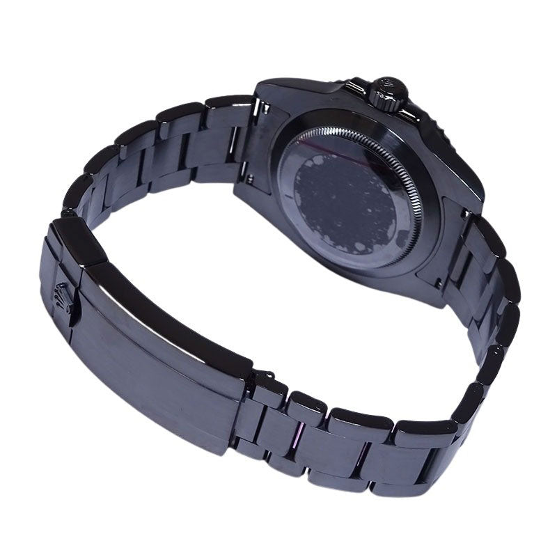 ROLEX ロレックス サブマリーナ デイト 116610LNベース 126610LV DLCブラックカスタム ランダム番 グリーン メンズ 腕時計【中古】