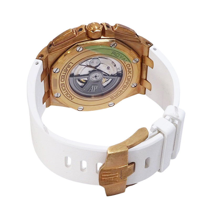 AUDEMARS PIGUET ロイヤルオーク オフショアクロノグラフ サマーエディション 26408OR.OO.A010CA.01 世界限定500本 メンズ 腕時計 【中古】