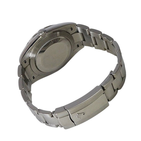 ROLEX ロレックス デイトジャスト41 126300 アズーロブルー アフターダイヤカスタム メンズ 腕時計 【中古】