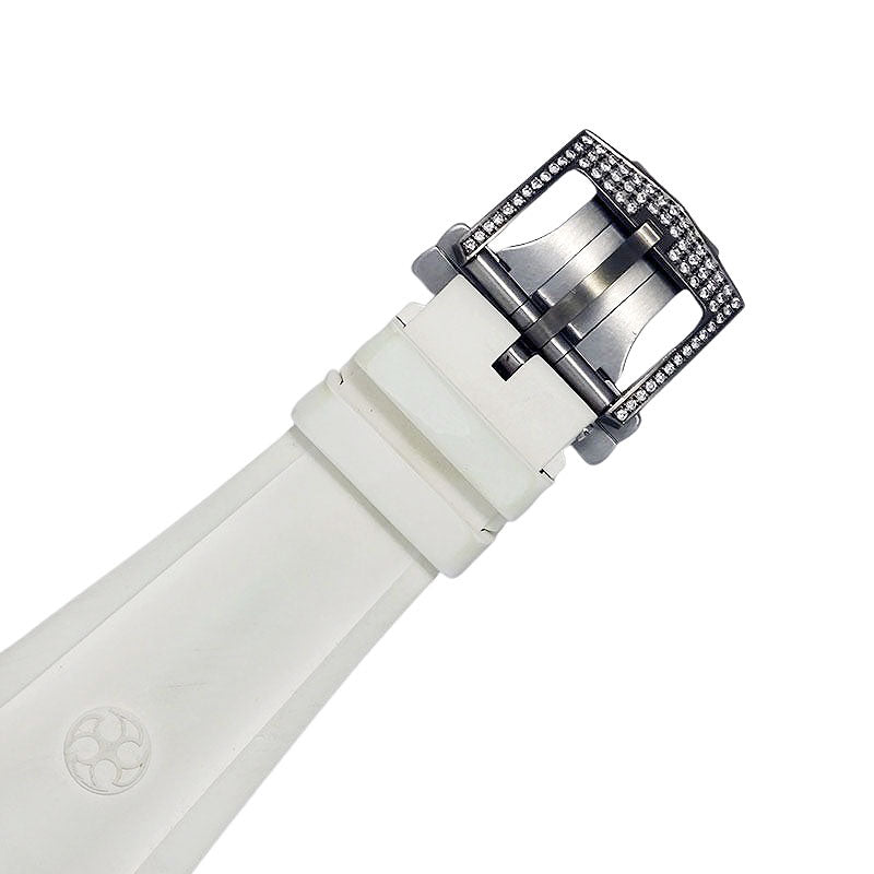 HARRY WINSTON ハリーウィンストン オーシャン トリレトロ クロノグラフ アフターダイヤセッティング 400-MCRA44Z 100本限定