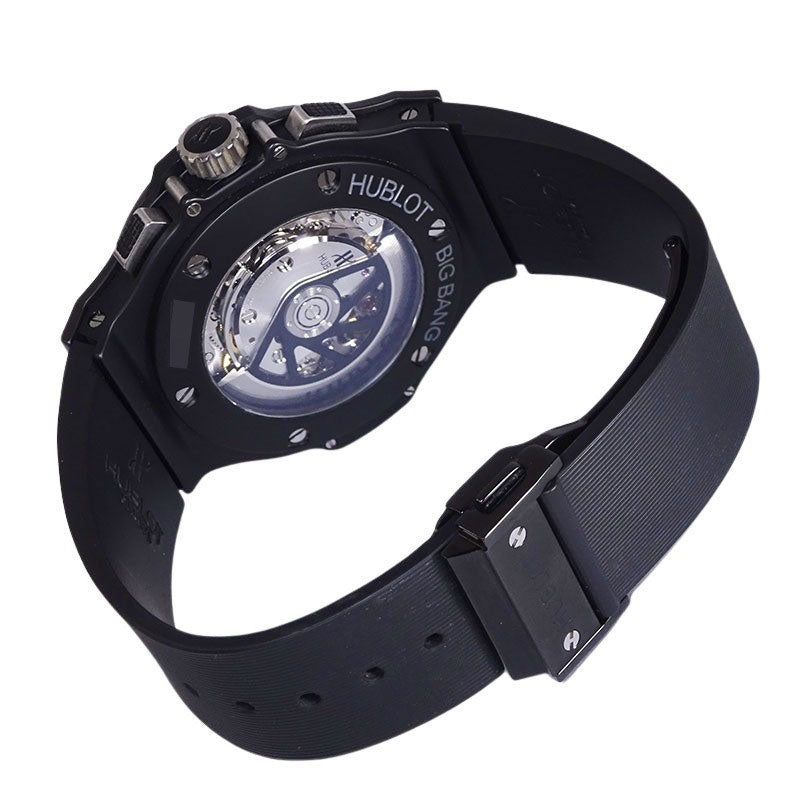 【HUBLOT ウブロ】ビッグバン ブラックマジック アフターブラックダイヤベゼル 301.CI.1770.RX