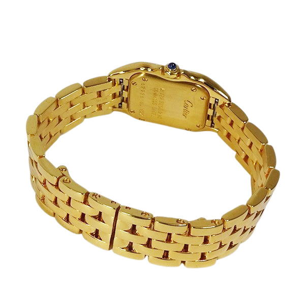 Cartier カルティエ パンテールSM W25033P5/1320 YGコーティング アフターダイヤ クォーツ レディース 腕時計【美品中古】