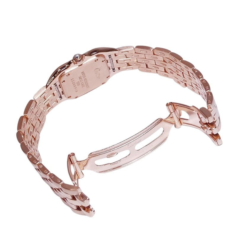 Cartier カルティエ パンテールSM W25033P5/1320 PGコーティング アフターダイヤ 【美品中古】