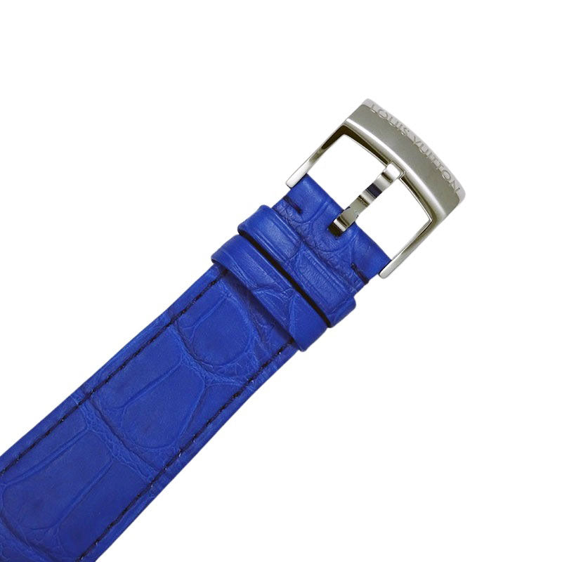 LOUIS VUITTON ルイヴィトン タンブール オトマティック ストリートダイバー クロノグラフ スカイラインブルー QA168 腕時計【中古】