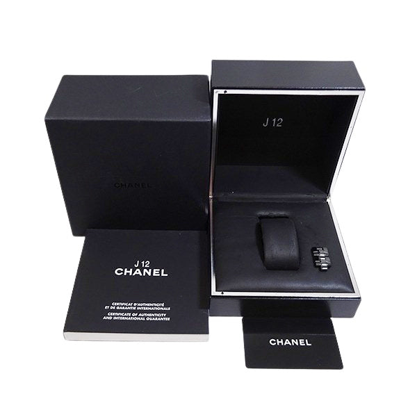 CHANEL シャネル J12 H0682 ブラックセラミック 33mm レディース 腕時計【中古】