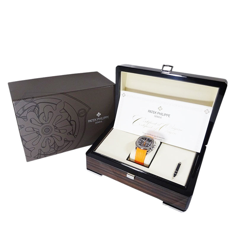 PATEK PHILIPPE パテックフィリップ アクアノート 5968A-001 メンズ 腕時計【美品中古】