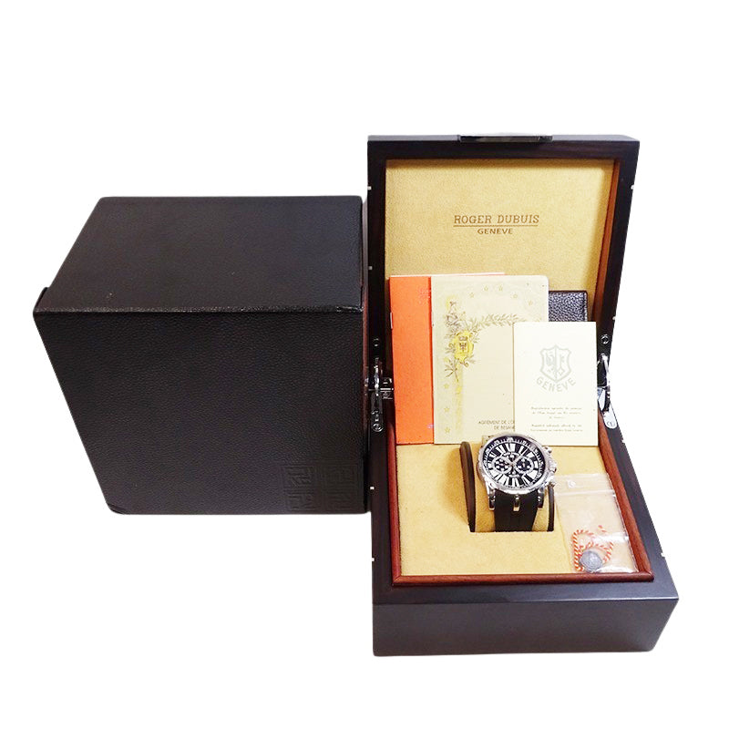ROGER DUBUIS ロジェデュブイ エクスカリバー45 クロノグラフ EX45 78 9 9.71R 世界限定280本 メンズ 腕時計【中古】