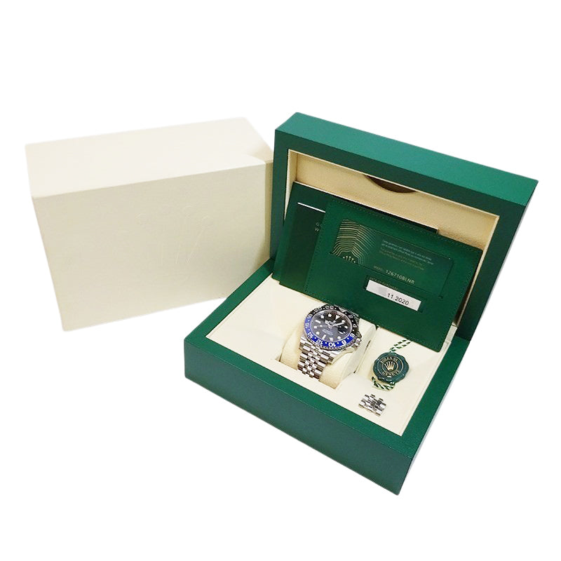 ROLEX ロレックス GMTマスター2 126710BLNR ランダム番 メンズ 腕時計【中古】