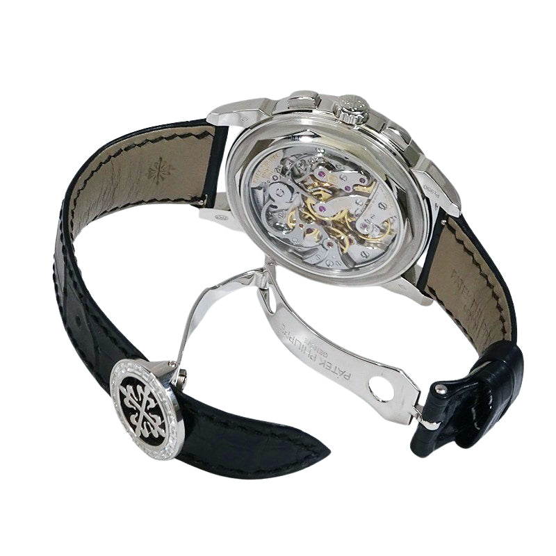 PATEK PHILIPPE パテックフィリップ グランドコンプリケーション 5271P-001 バゲットダイヤ メンズ 腕時計【未使用品】