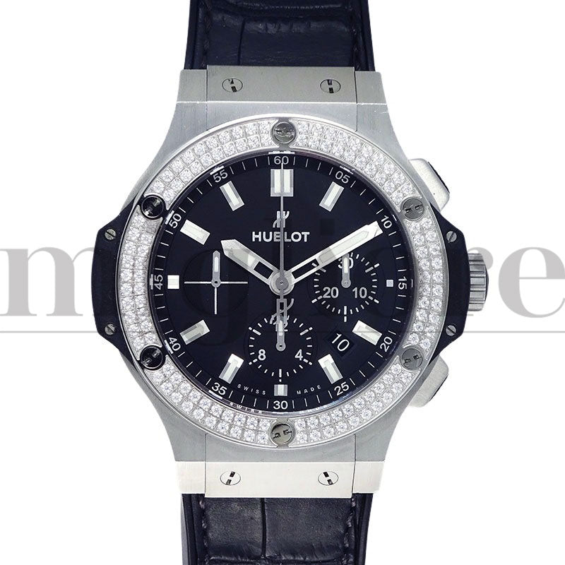 HUBLOT ウブロ ビッグバン スチール 301.SX.1170.GR アフターダイヤベゼル入荷しました。