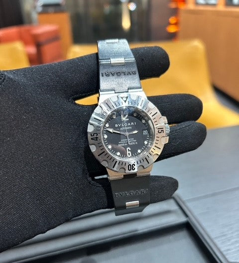 赤坂ブランドウォッチ買取　12月25日　BVLGARI（ブルガリ）ディアゴノ　プロフェッショナルスクーバ買取