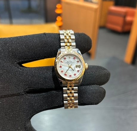 ROLEX買取強化キャンペーン実施中！赤坂ブランドウォッチ買取migliore（ミリオレ）3月27日　ROLEXデイトジャスト179173NGRレディース出張買取