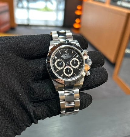 ROLEX(ロレックス）買取強化中　赤坂ブランド腕時計買取migliore（ミリオレ）1月23日　ROLEX　コスモグラフデイトナ16520エルプリメロ買取