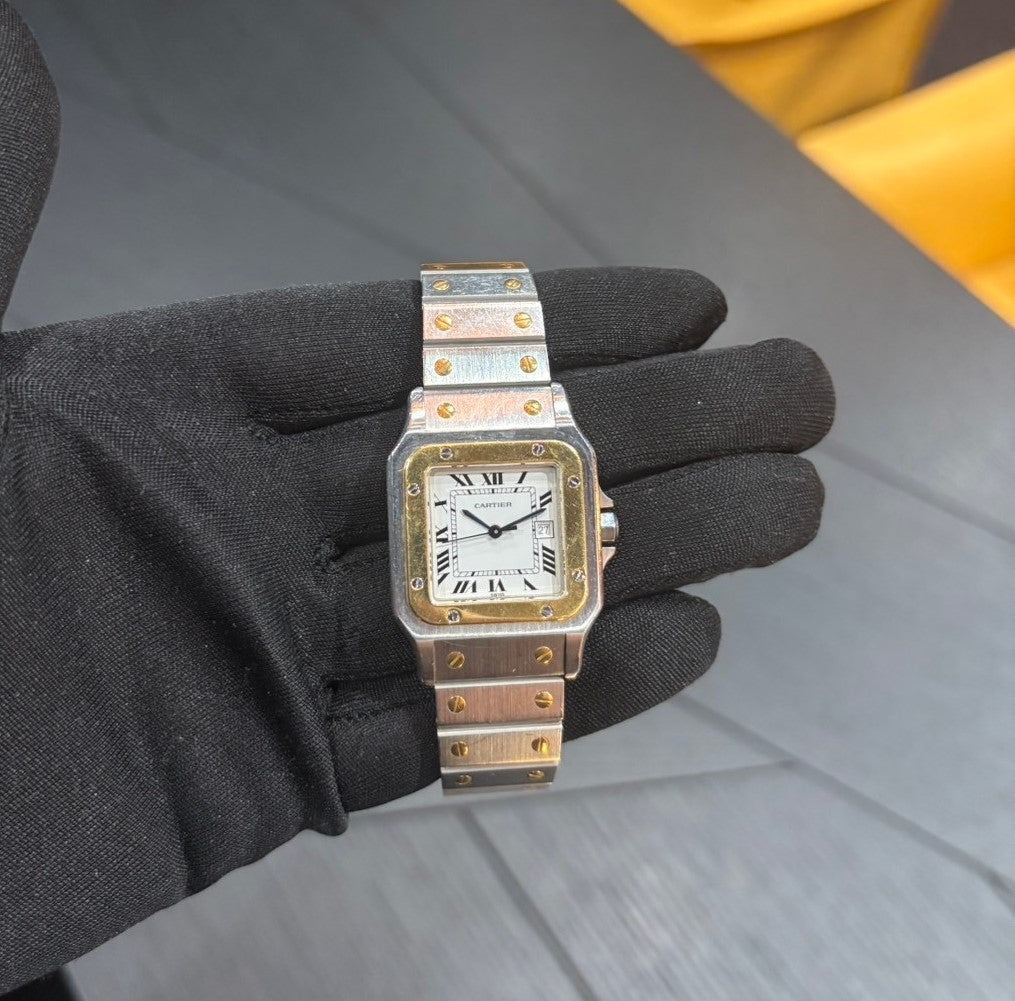赤坂ブランド腕時計買取migliore（ミリオレ）1月29日　Cartier（カルティエ）サントスガルベLM　W20007C4買取
