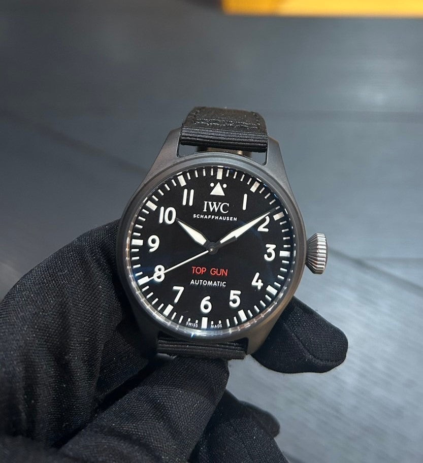 赤坂ブランドウォッチ買取migliore（ミリオレ）1月7日　IWC（アイ・ダブリュー・シー）パイロットウォッチ　トップガンRef.IW329801買取