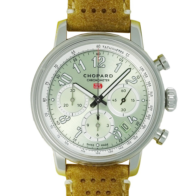 CHOPARD ショパール ミッレミリアクラシック クロノグラフ 168619-3004 SS/レザーベルト【新品】　