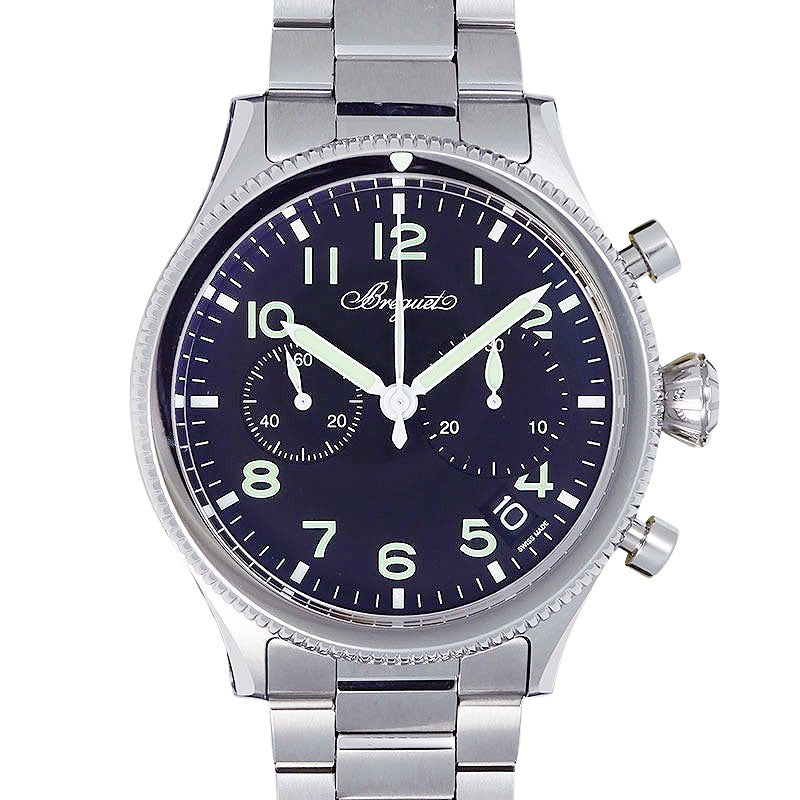 BREGUET ブレゲ タイプXXクロノグラフ 2057ST/92/SW0 42ｍｍ SS ブラック文字盤 【新品】　