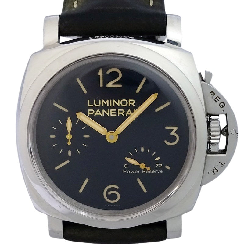 PANERAI パネライ ルミノール1950 3DAYS パワーリザーブ PAM00423 メンズ 腕時計【中古】