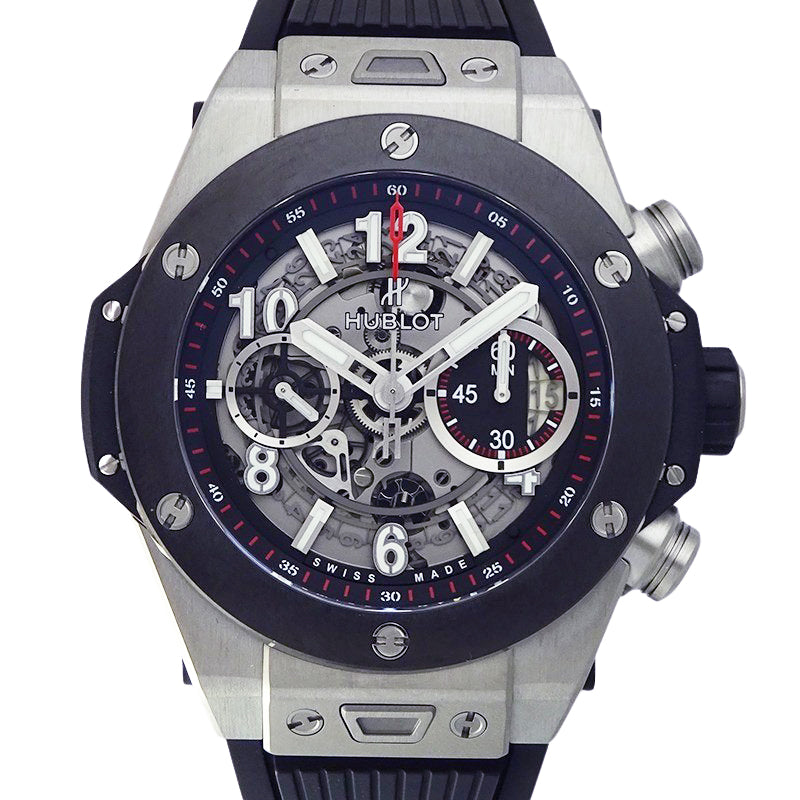 HUBLOT ウブロ ビッグバン ウニコ チタニウム セラミック 411.NM.1170.RX
