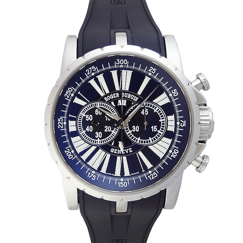 ROGER DUBUIS ロジェデュブイ エクスカリバー45 クロノグラフ EX45 78 9 9.71R 世界限定280本 メンズ 腕時計【中古】