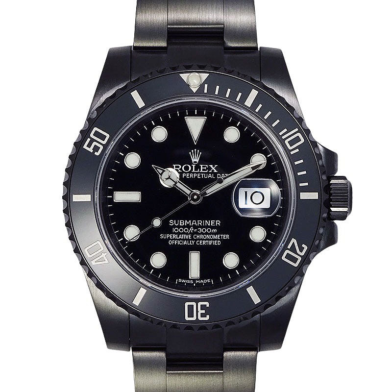 ROLEX ロレックス サブマリーナ デイト 116610LN ランダム番 DLCコーティングカスタム【中古】