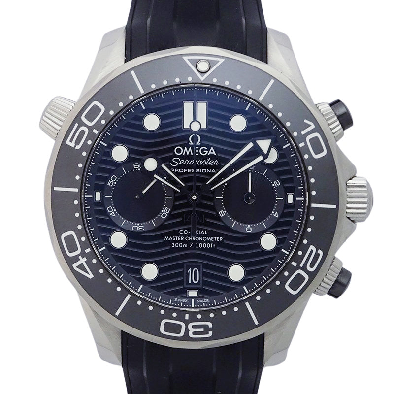 OMEGA オメガ シーマスター ダイバー300M コーアクシャル マスタークロノメーター 210.32.44.51.01.001 メンズ 腕時計【美品中古】