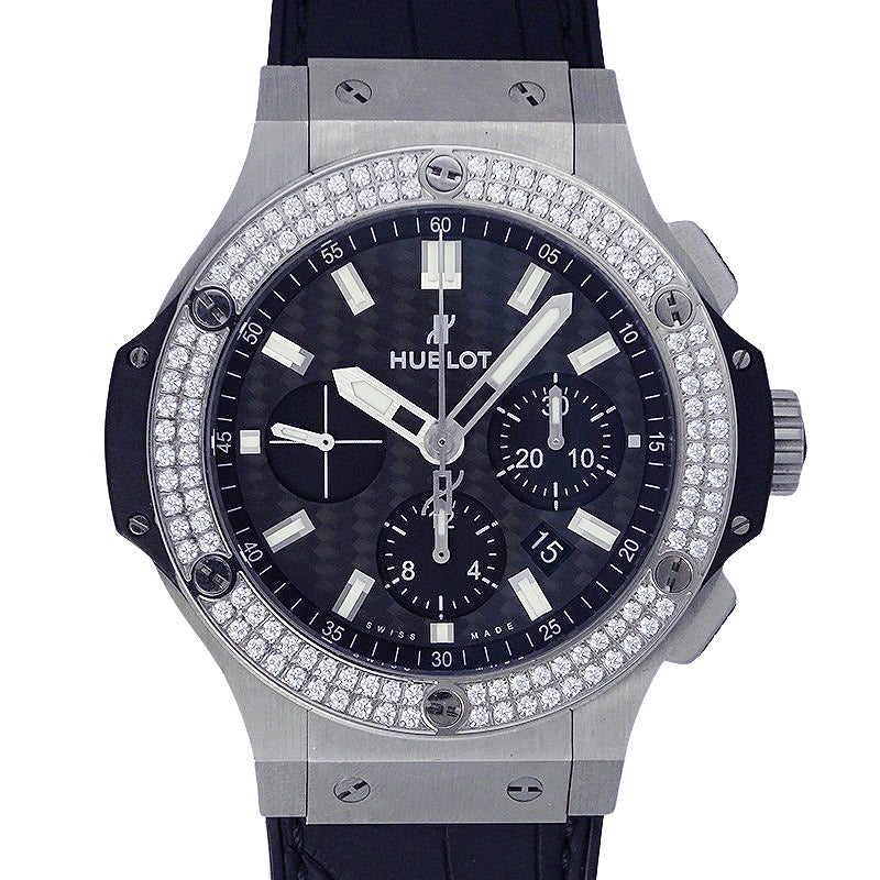 HUBLOT ウブロ ビッグバン エボリューション 301.SM.1770.GR アフターダイヤベゼル メンズ 腕時計【中古】