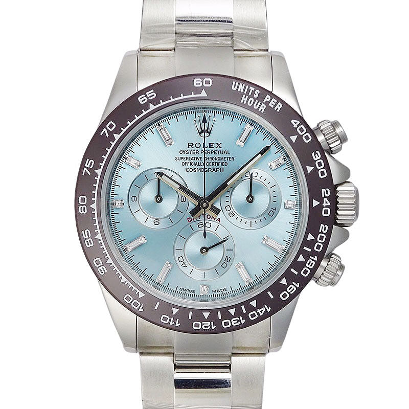 ROLEX ロレックス コスモグラフ デイトナ 116520ベース 116506A アイスブルーカスタム