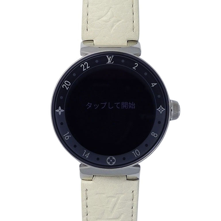ペアリング解除済み LOUIS VUITTON ルイヴィトン タンブール ホライゾン QA050Z スマートウォッチ メンズ 腕時計【中古】