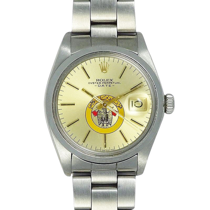 ROLEX ロレックス オイスターパーペチュアルデイト 1500 cal.1570 UAEアブダビ国防軍