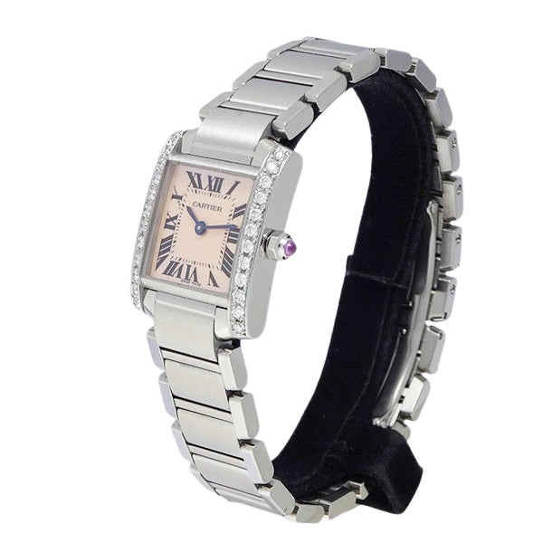Cartier カルティエ タンクフランセーズSM ピンクシェル W51028Q3/3217