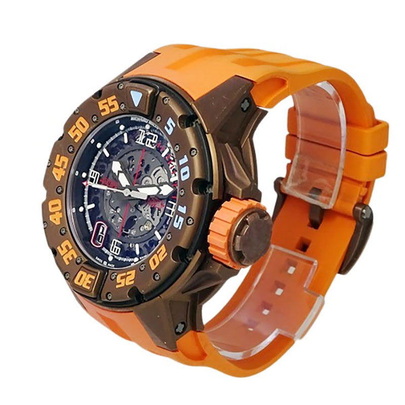 RM028 オートマティック ダイバー ブラウン PVD