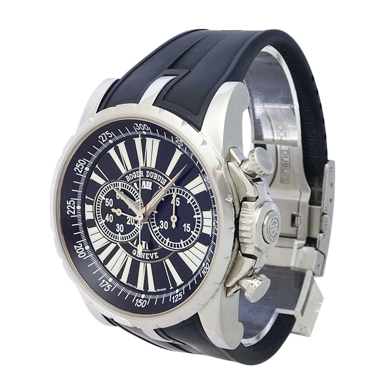ROGER DUBUIS ロジェデュブイ エクスカリバー45 クロノグラフ EX45 78 9 9.71R 世界限定280本 メンズ 腕時計【中古】