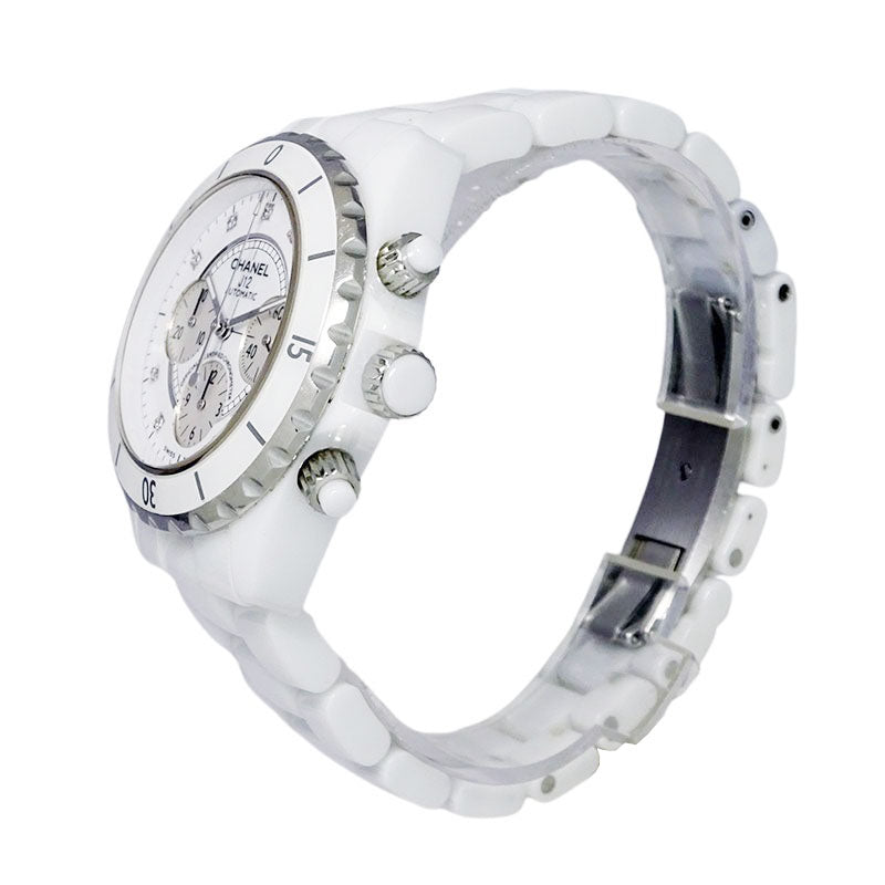 CHANEL シャネル J12 クロノグラフ H2009 ホワイトセラミック