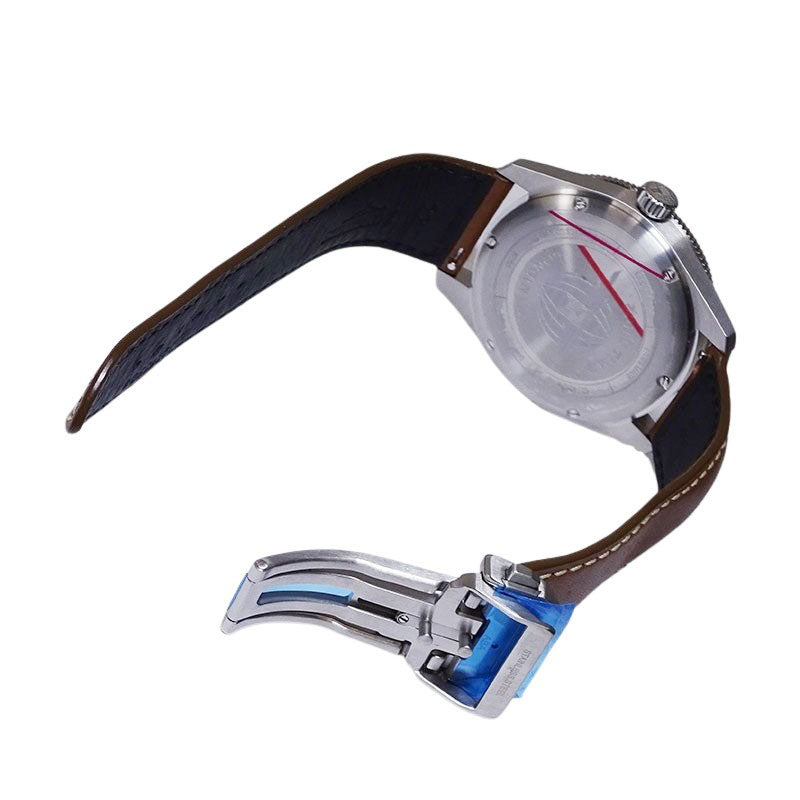 LONGINES ロンジン スピリット zule time/L3.812.4.53.6 42ｍｍ SS/レザー ブラック文字盤 メンズ 自動巻き【新品】