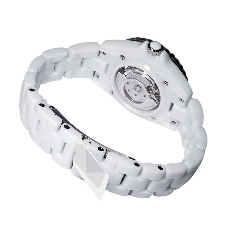 CHANEL シャネル J12 キャリバー12.2 H10472 ホワイトセラミック 33mm 12Pダイヤ レディース【新品】