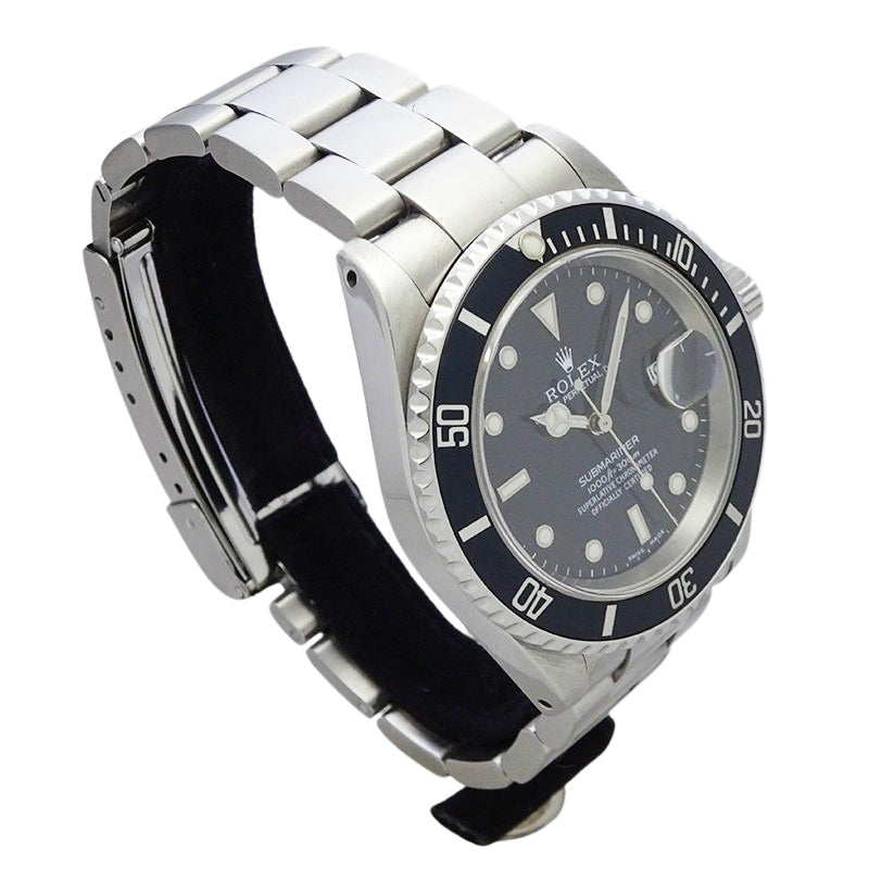 ROLEX ロレックス サブマリーナ デイト 16610 P番 メンズ 腕時計【中古】