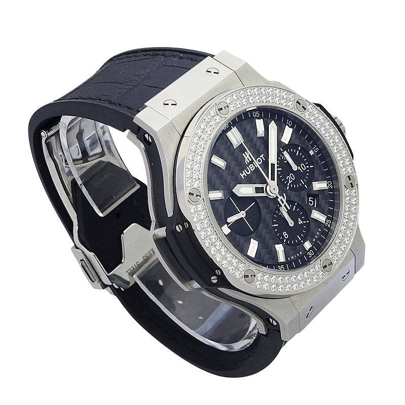 HUBLOT ウブロ ビッグバン エボリューション 301.SM.1770.GR アフターダイヤベゼル メンズ 腕時計【中古】
