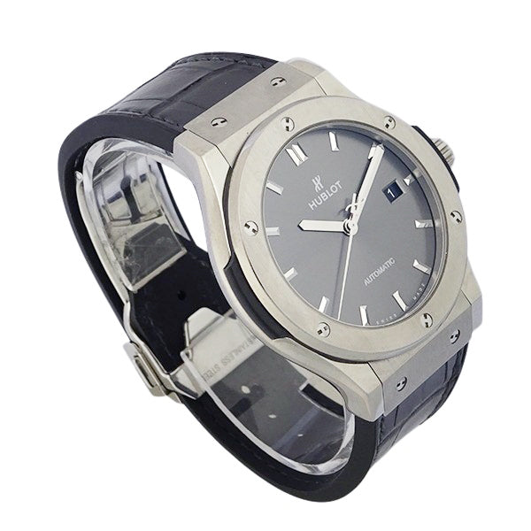 HUBLOT ウブロ クラシックフュージョン チタニウム レーシンググレー 542.NX.7071.LR メンズ 腕時計【中古】