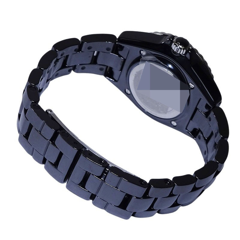 CHANEL シャネル J12 H5701 ブラック セラミック 12Pダイヤ 33mm クォーツ レディース【新品】