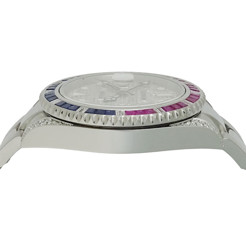 ROLEX ロレックス GMTマスターⅡ 116710LNベース アフターサファイア＆ダイヤモンドセッティング 116759SARU仕様 カスタム