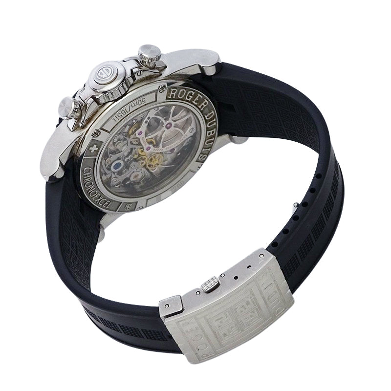 ROGER DUBUIS ロジェデュブイ エクスカリバー45 クロノグラフ EX45 78 9 9.71R 世界限定280本 メンズ 腕時計【中古】