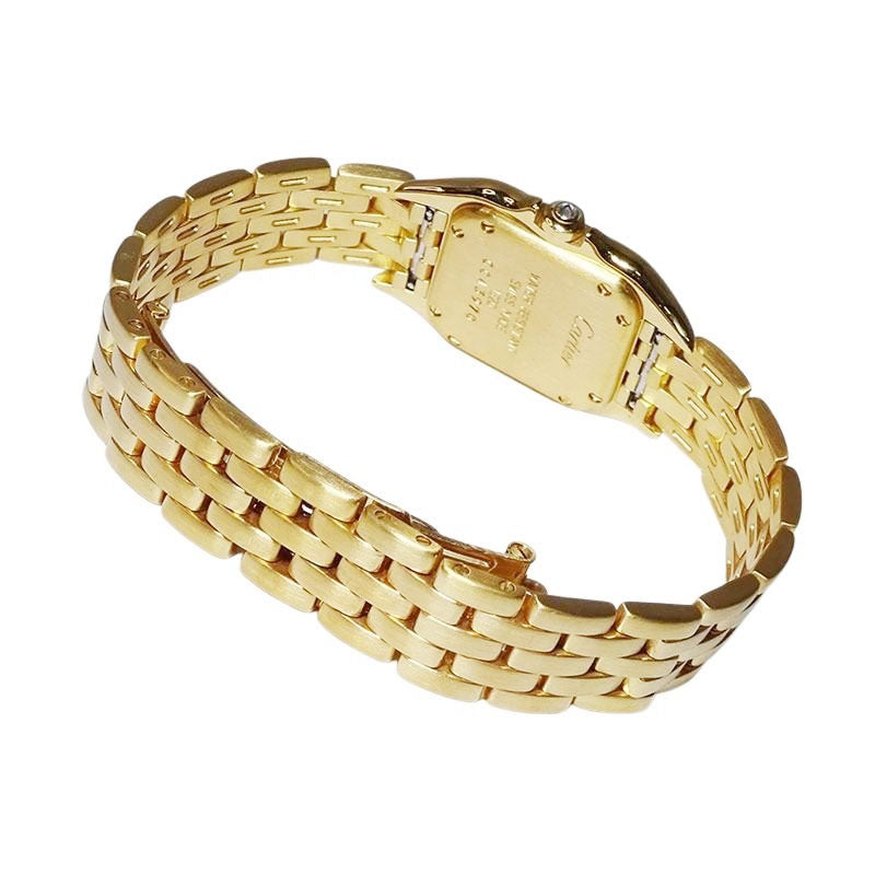 Cartier カルティエ パンテールSM W25033P5/1320 YGコーティング アフターダイヤ【美品中古】