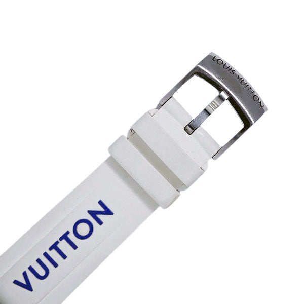 LOUIS VUITTON ルイヴィトン タンブール ストリートダイバー ホワイト QA124 クォーツ 腕時計【中古】