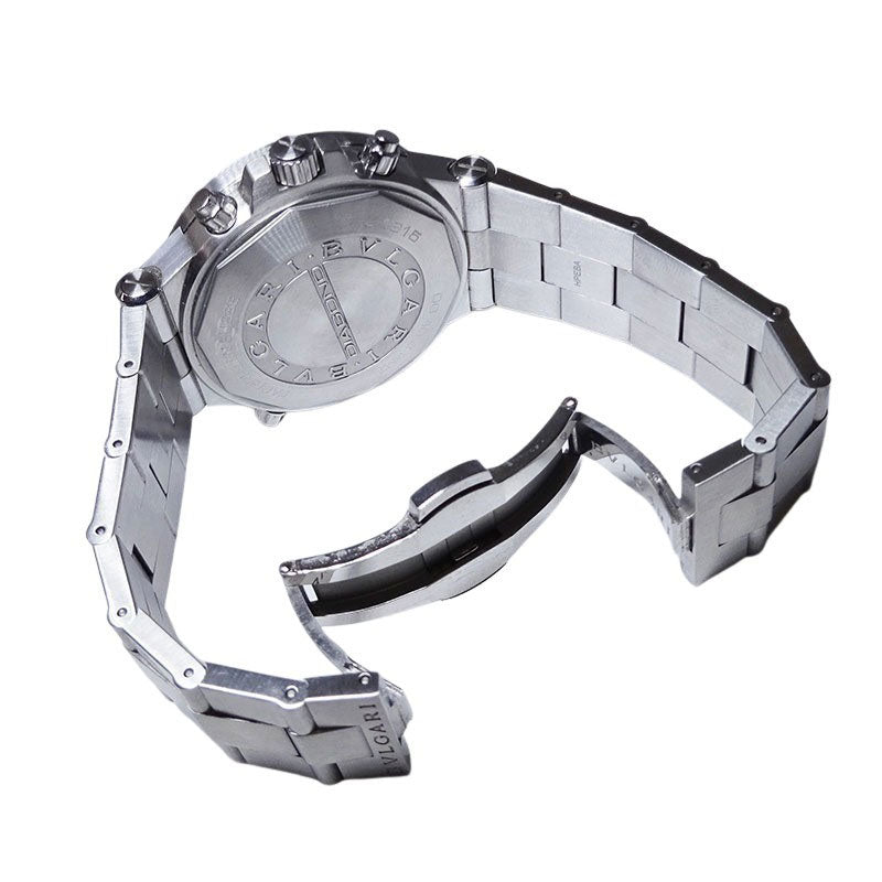 BVLGARI ブルガリ ディアゴノ GMT DG40S GMT/101633 自動巻き メンズ 腕時計【美品中古】
